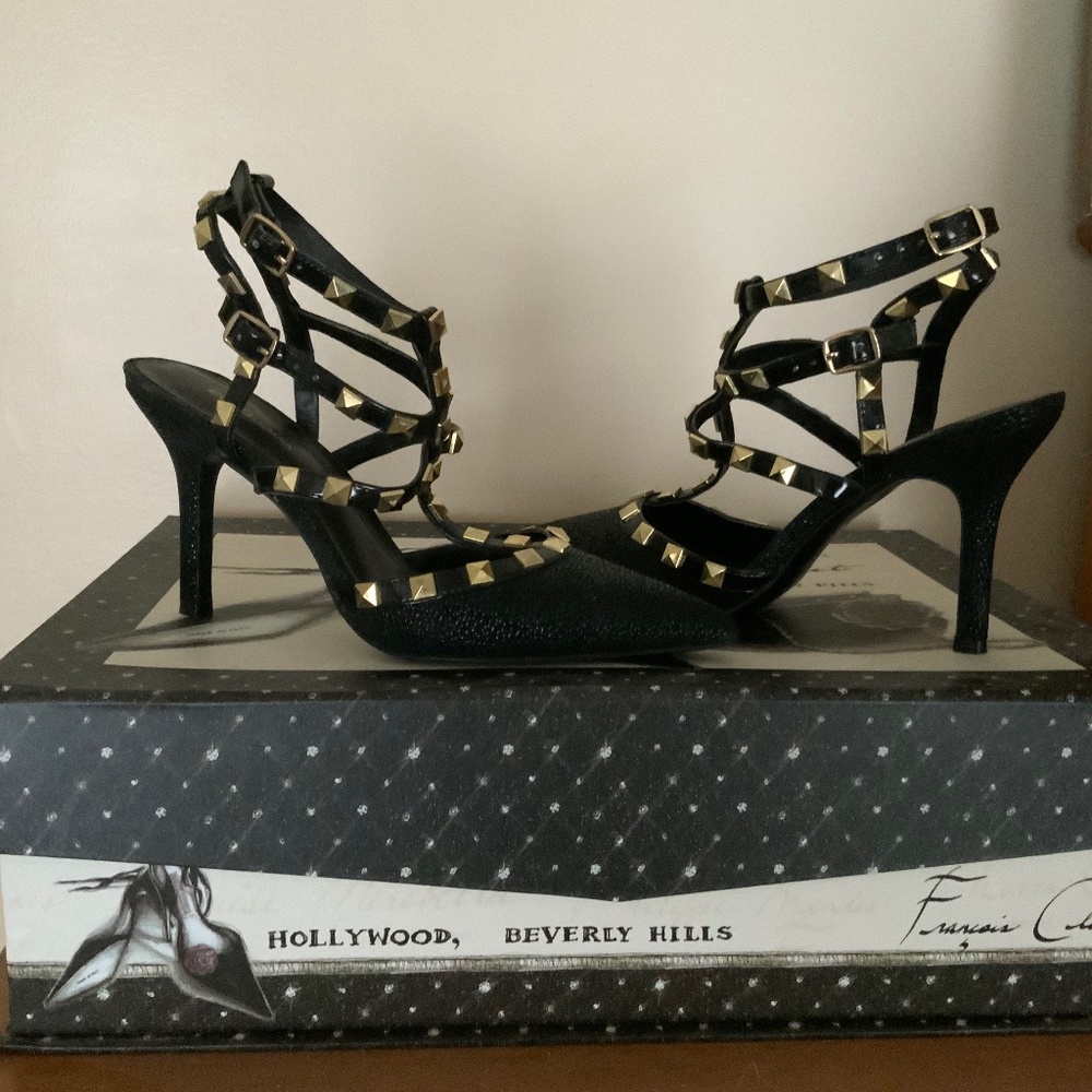 BCBG Generation black dress sandal high heel